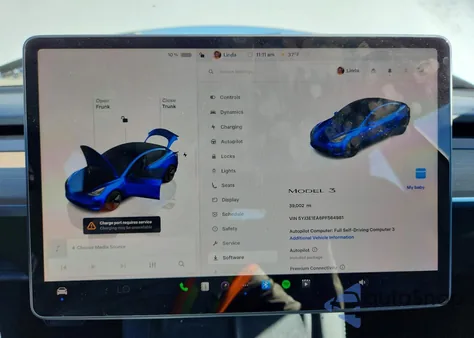 2023 Tesla Model 3 from USA, damaged, VIN 5YJ3E1EA6PF564981